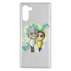 Чехол для Samsung Note 10 Rick and Morty voodoo doll - PrintSalon