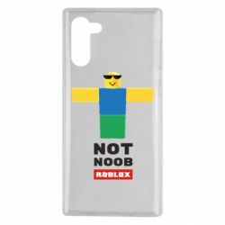 Чехол для Samsung Note 10 Roblox Not Noob - PrintSalon
