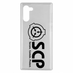 Чохол для Samsung Note 10 SCP logo text - PrintSalon