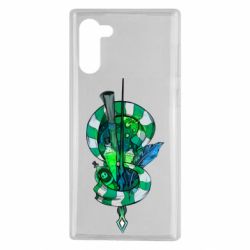 Чехол для Samsung Note 10 Символы Слизерина - PrintSalon