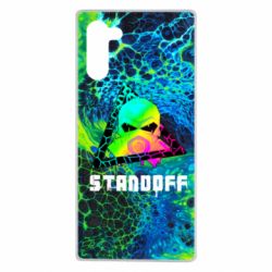 Чехол для Samsung Note 10 Standoff art skull - PrintSalon