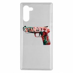 Чехол для Samsung Note 10 Standoff pistol - PrintSalon