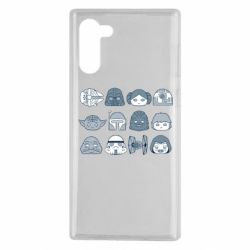 Чехол для Samsung Note 10 Star wars icons - PrintSalon