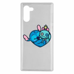 Чехол для Samsung Note 10 Стич с куклой - PrintSalon