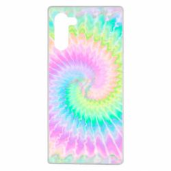 Чохол для Samsung Note 10 Tie dye spiral - PrintSalon
