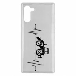 Чехол для Samsung Note 10 Трактор импульс - PrintSalon