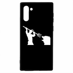 Чехол для Samsung Note 10 Тризубом по морде - PrintSalon