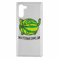 Чехол для Samsung Note 10 Watermeowloon - PrintSalon
