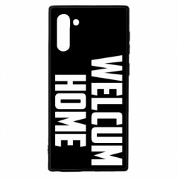 Чехол для Samsung Note 10 Welcum Home - PrintSalon