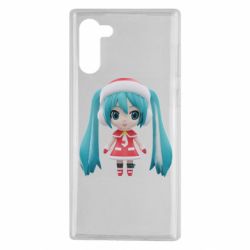 Чехол для Samsung Note 10 Winter Hatsune Miku - PrintSalon