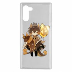 Чехол для Samsung Note 10 Zhongli with baloon - PrintSalon