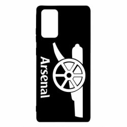 Чехол для Samsung Note 20 Arsenal simple logo - PrintSalon