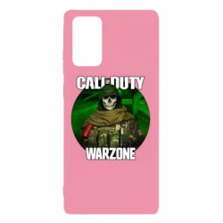 Чехол для Samsung Note 20 Call of duty Warzone ghost green background - PrintSalon