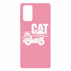 Чехол для Samsung Note 20 CAT logo and truck - PrintSalon