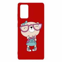 Чехол для Samsung Note 20 Cute bear - PrintSalon