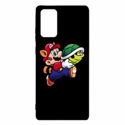 Чехол для Samsung Note 20 Cute Mario with turtle - PrintSalon