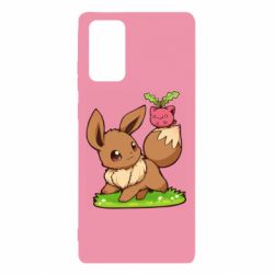 Чохол для Samsung Note 20 Eevee with Hoppip - PrintSalon