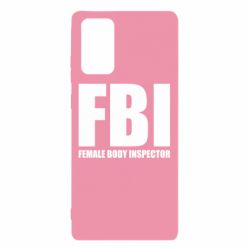 Чехол для Samsung Note 20 FBI - Female Body Inspector - PrintSalon