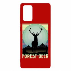 Чехол для Samsung Note 20 Forest deer - PrintSalon