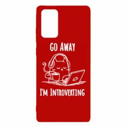 Чехол для Samsung Note 20 Go away i'm introverting - PrintSalon