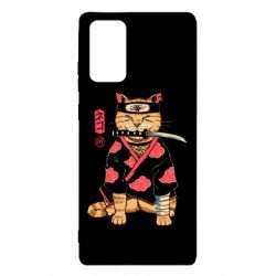 Чехол для Samsung Note 20 Japanese Akatsuki cat - PrintSalon