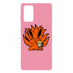 Чехол для Samsung Note 20 Kurama And Naruto - PrintSalon