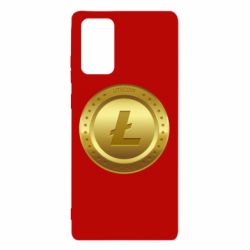 Чехол для Samsung Note 20 Litecoin coin - PrintSalon