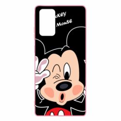 Чехол для Samsung Note 20 Mickey Kiss - PrintSalon