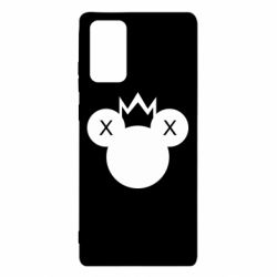Чехол для Samsung Note 20 Mickey with a crown - PrintSalon