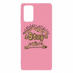 Чехол для Samsung Note 20 Mountains - Stay Wild - PrintSalon