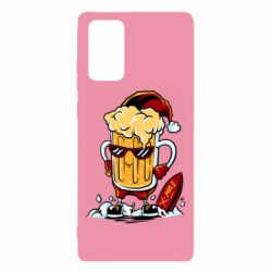Чехол для Samsung Note 20 New Year's beer - PrintSalon