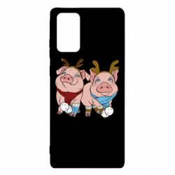 Чехол для Samsung Note 20 Pigs - PrintSalon