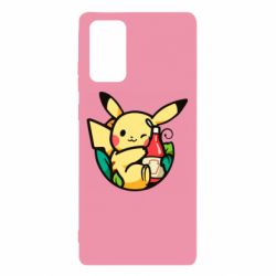 Чехол для Samsung Note 20 Pikachu with ketchup - PrintSalon