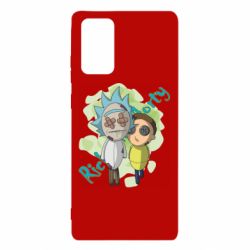 Чехол для Samsung Note 20 Rick and Morty voodoo doll - PrintSalon