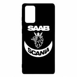 Чехол для Samsung Note 20 Scania SAAB logo - PrintSalon
