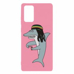 Чехол для Samsung Note 20 Shark Rastaman - PrintSalon