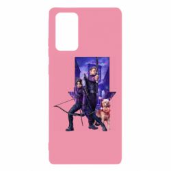 Чехол для Samsung Note 20 Соколиный глаз и Кейт Бишоп