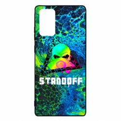 Чехол для Samsung Note 20 Standoff art skull - PrintSalon