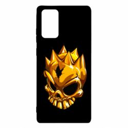 Чехол для Samsung Note 20 Standoff - Gold Skull - PrintSalon