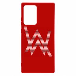 Чехол для Samsung Note 20 Ultra Alan Walker logo stripes - PrintSalon