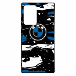 Чехол для Samsung Note 20 Ultra BMW logo and art background - PrintSalon