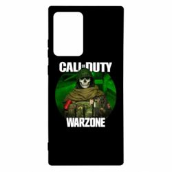 Чехол для Samsung Note 20 Ultra Call of duty Warzone ghost green background - PrintSalon