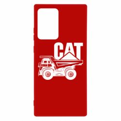 Чехол для Samsung Note 20 Ultra CAT logo and truck - PrintSalon