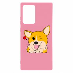 Чехол для Samsung Note 20 Ultra Cute Corgi Puppy - PrintSalon