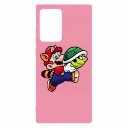 Чехол для Samsung Note 20 Ultra Cute Mario with turtle - PrintSalon