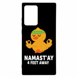 Чехол для Samsung Note 20 Ultra Duck Namast'ay Away - PrintSalon