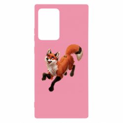 Чехол для Samsung Note 20 Ultra Fox in flight - PrintSalon