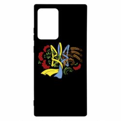 Чохол для Samsung Note 20 Ultra Герб колоски і калина - PrintSalon