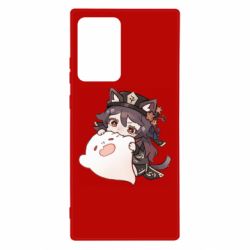 Чехол для Samsung Note 20 Ultra Hu Tao cat - PrintSalon