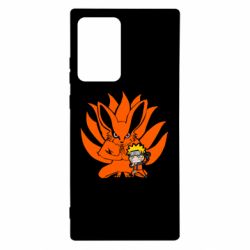 Чехол для Samsung Note 20 Ultra Kurama And Naruto - PrintSalon